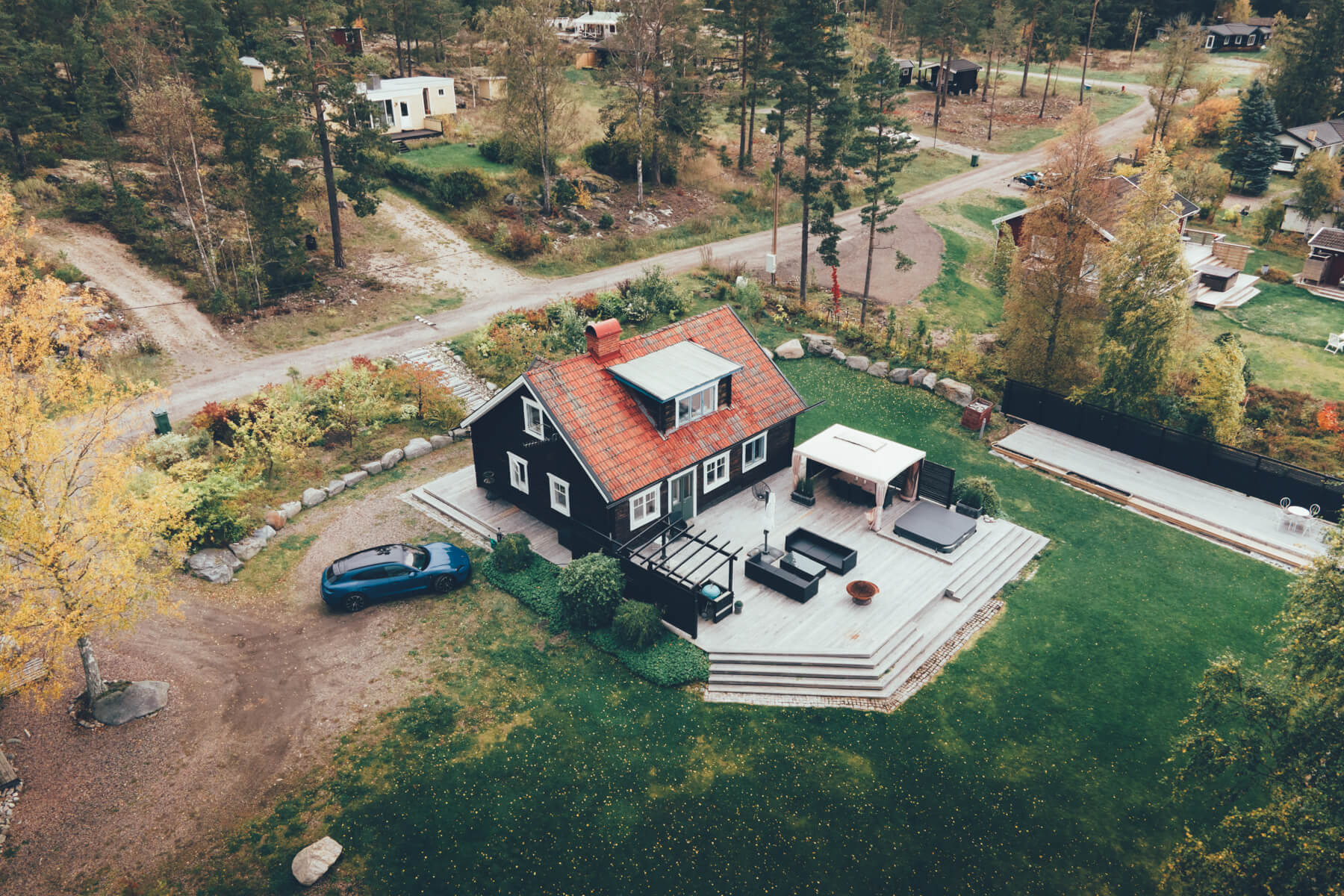 Haus am See in Schweden