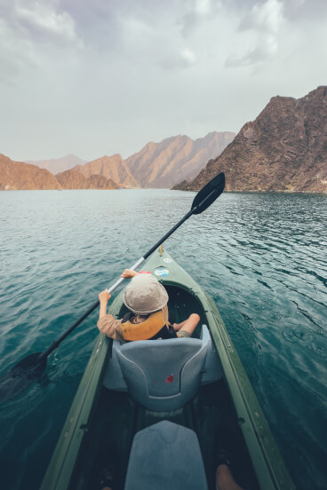 Kajaken in Dubai