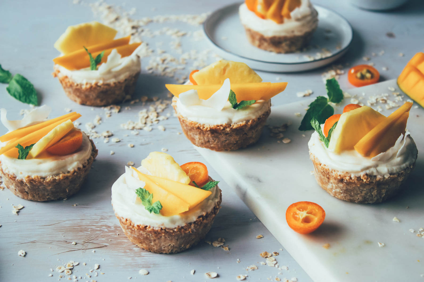 Frozen Mango Cups