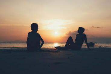 Sonnenuntergang auf Koh Samui